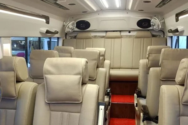 12 Seater Tempo Traveller